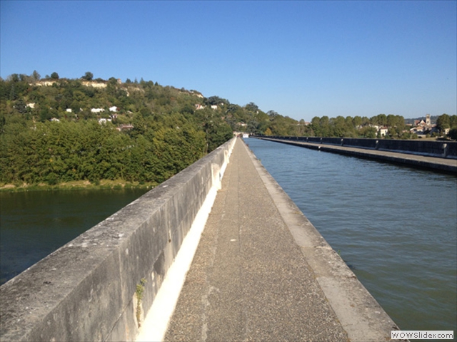 Canal built over the River at Argen